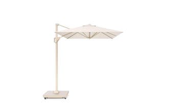 Voyager T1 zweefparasol 300x200 cm sandstone ivoor met 90kg, Tuin en Terras, Ophalen of Verzenden, Nieuw