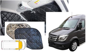 Raamisolatie Mercedes Sprinter 2006-2018 Black voorzijde, Ophalen of Verzenden, Nieuw
