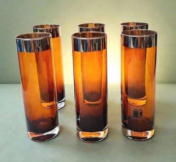 Carlo Moretti - Drinkservies - Muranoglas - Een set van zes