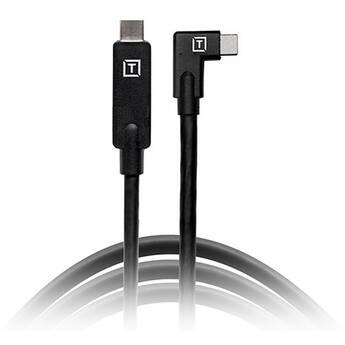 Tether Tools TetherPro USB-C to USB-C Right Angle - Black, Ophalen of Verzenden, Nieuw