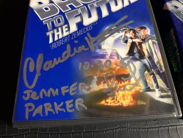 DVD box Back to the Future - 2 x gesigneerd!, Ophalen of Verzenden, Nieuw, Film, Overige typen