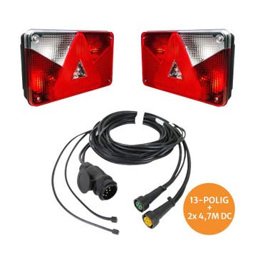 Verlichtingsset Aanhanger Aspöck Multipoint 5, 7m | + 2x 4,7, Ophalen of Verzenden, Nieuw