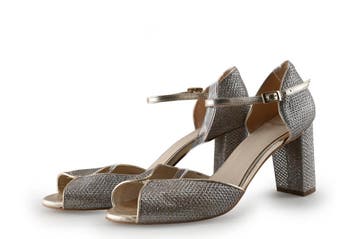 Manfield Sandalen in maat 42 Goud, Overige kleuren, Verzenden, Sandalen of Muiltjes, Zo goed als nieuw