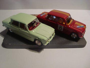 Dinky Toys 1:43 - Modelauto (3) - Alfa Romeo 1600 TI Rallye, Nieuw
