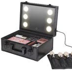 Make-up Reiskoffer met LED Spiegel en Organizer, Verzenden, Nieuw