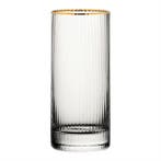 Utopia Hayworth Hiball-Glas Met Gouden Rand, 355ml (6 stuks), Verzenden