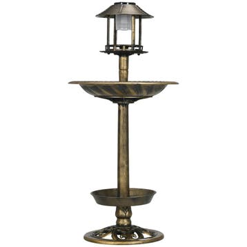 Vogeldrinkbak Met Zonnelamp 110 Cm Hoogte Vogelbad Vogelvoed, Verzenden, Nieuw