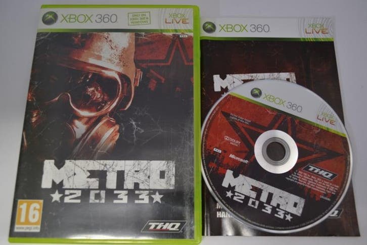 Metro 2033 (360), Spelcomputers en Games, Games | Xbox 360, Zo goed als nieuw, Verzenden