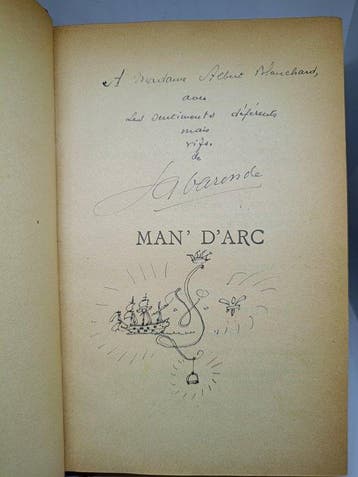 Signé ; Jean de La Varende - Man DArc - 1941
