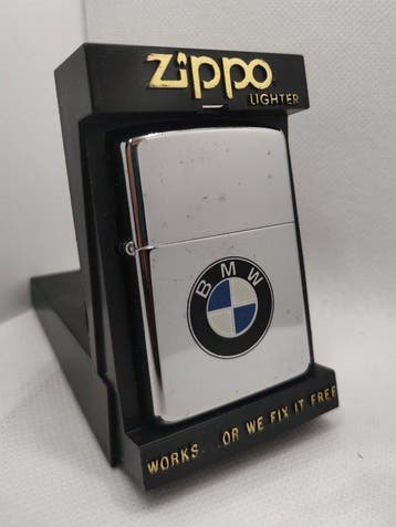 Zippo - ZIPPO BMW Unused - Aansteker - Staal, Verzamelen, Nieuw