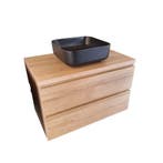 SALE - Jarvo 39 - Mat zwart - Waskom -  -  - Keramiek -, Ophalen of Verzenden, Nieuw