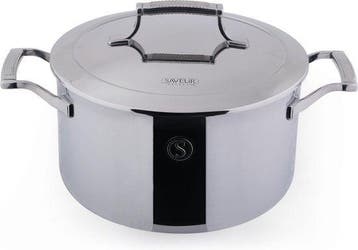 2dekans | Saveur Voyage Kookpan – Ø22 cm – Tri-Ply RVS –, Ophalen of Verzenden, Nieuw