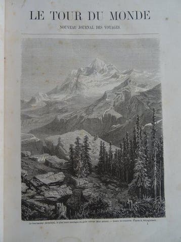 E. Charton - Le Tour du Monde - Tête de Collection - 1860