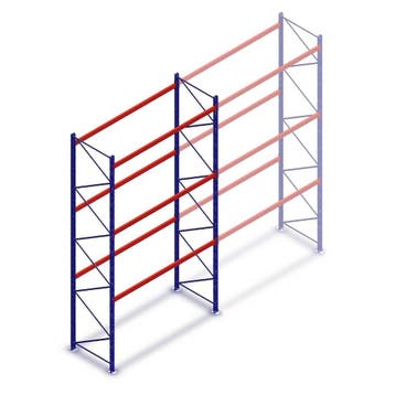 Gebruikte SLP palletstelling 5250x2700x1100 mm (hxbxd) 3