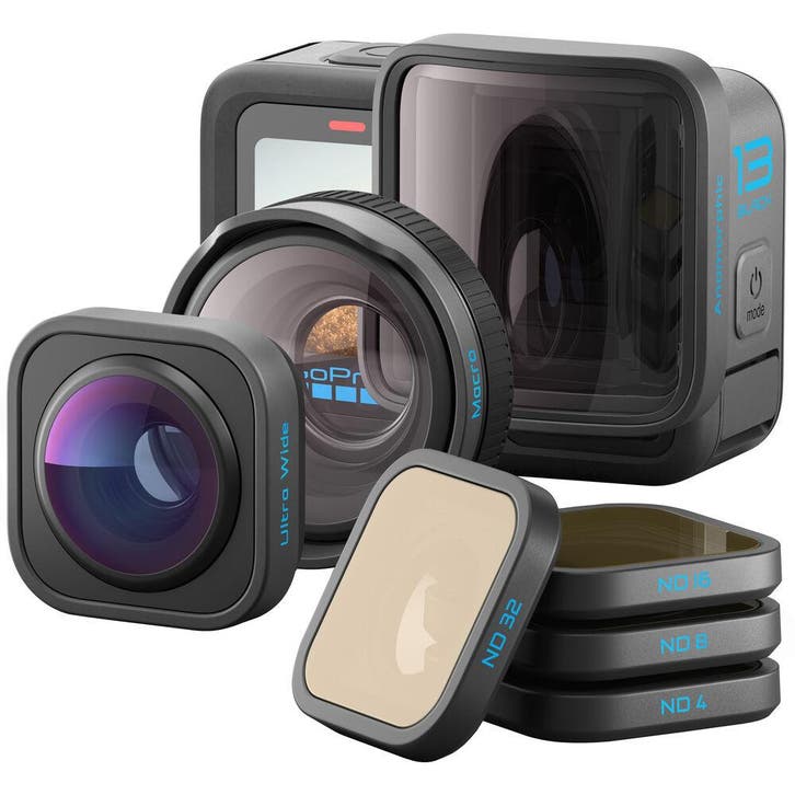 GoPro HERO 13 Black + Lens Collection, Audio, Tv en Foto, Actiecamera's, Nieuw, Overige merken, Ophalen of Verzenden