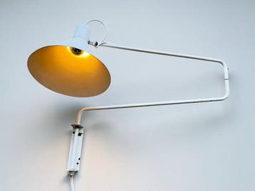 ANVIA - J.J.M. Hoogervorst - Wandlamp - 1958 - “Paperclip”