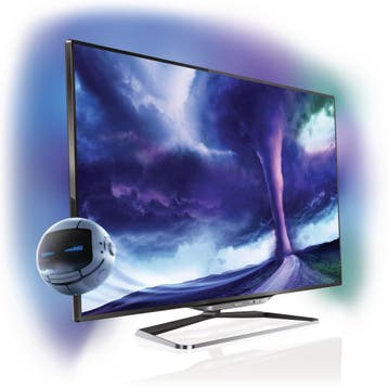 Philips 40PFL8008K/12 - 40 inch LED 100 Hz Ambilight TV, Ophalen, Philips, Zo goed als nieuw, 100 Hz