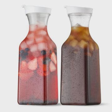 1000ML Vierkante Sapkan van Kunststof met Deksel - Ideaal vo, Verzenden