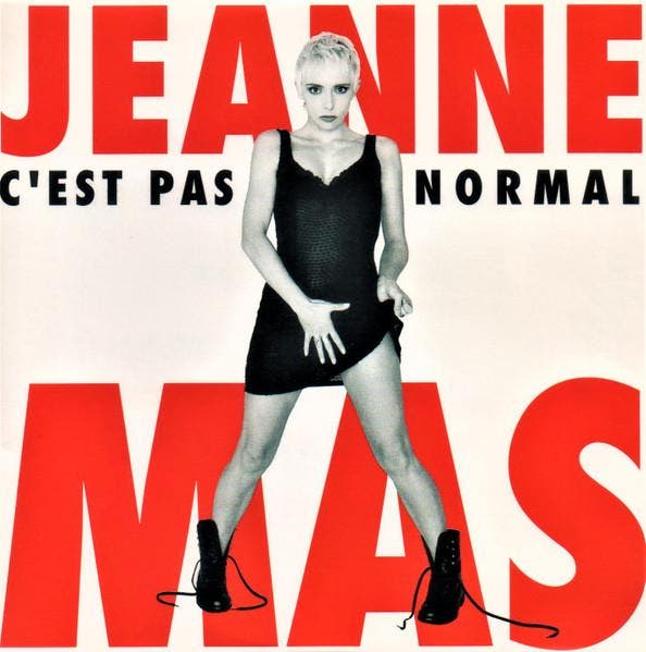 cd single card - Jeanne Mas - CEst Pas Normal, Cd's en Dvd's, Cd Singles, Zo goed als nieuw, Pop, Verzenden