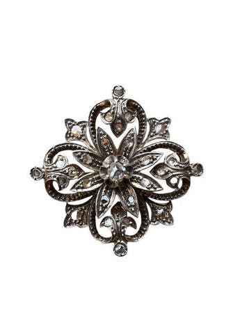Speld - 18 karaat Roségoud, Zilver