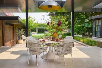 Suns Tosca dining tuinstoel camel sand rope, Ophalen of Verzenden, Nieuw