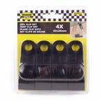 Benson Tenttapijt clips met schroef - set van 4 - zwart -..., Ophalen of Verzenden, Nieuw