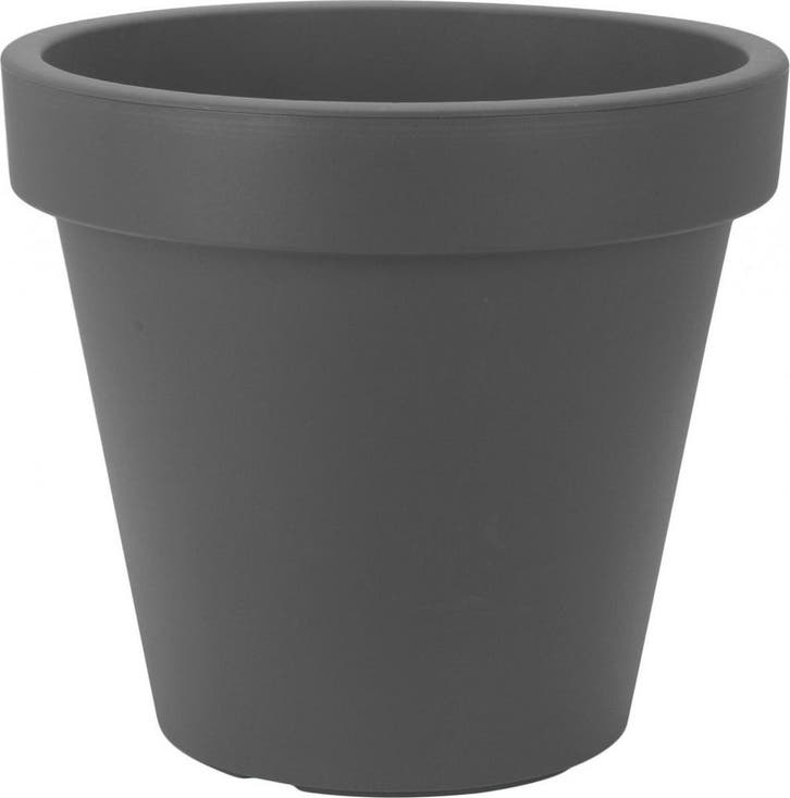 Kunststof Bloempot zwart Ø40 cm - Hoogte 35 cm, Tuin en Terras, Bloempotten, Ophalen of Verzenden