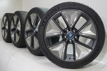 BMW 4 serie i4 G26 855 19 inch velgen Michelin Winterbanden, 19 inch, Gebruikt, Velg(en), Winterbanden