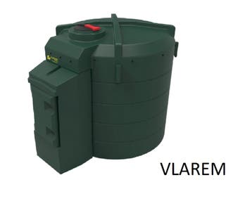 Dieseltank Carbery Vlarem premium 6.000 ltr verticaal, Verzenden
