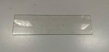 Schapverdeler plexiglas, separatieshot, transparant, 30cm,