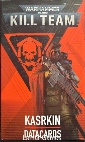 Kill Team Kasrkin datacards (Warhammer nieuw), Ophalen of Verzenden, Nieuw