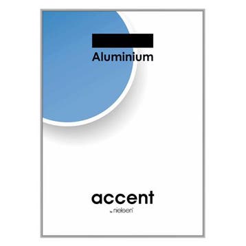 Nielsen Accent Frosted Silver 13x18 cm kopen | Foto Hekkert, Verzenden