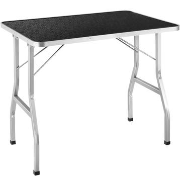 Trimtafel met twee lussen - zwart/zilver, Verzenden, Nieuw