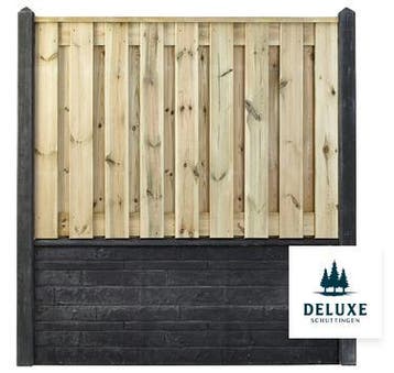 Grenen Schuttingen op Maat | Incl. Inmeten en Montage, Tuin en Terras, Nieuw, Hout, 1 tot 2 meter