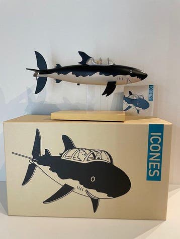 Kuifje - Moulinsart - Tintin - Sous-marin requin *** 100%, Nieuw