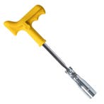 Bougie Sleutel 16 Mm - Bougiesleutel Met Knikarm - Sparkplug, Auto diversen, Autogereedschap, Ophalen of Verzenden, Nieuw