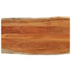 Boomstam tafelblad 100x60cm | Tweedekansje | OP=OP, 100 tot 150 cm, Rustiek, Zo goed als nieuw, Tafelblad
