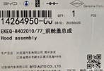 BYD Seal motorkap 14264950-00, Ophalen, Gebruikt, Voor, Motorkap