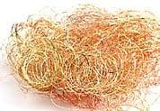 Lametta Curly Engelenhaar Muskat grootverpakking 200 gr, Ophalen of Verzenden, Nieuw