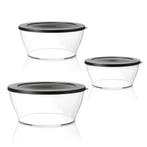 Tupperware Clear Kommen Set Groot, Ophalen of Verzenden, Nieuw