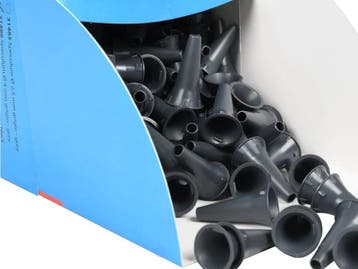 Oortips Grijs 4 mm volwassenen voor Heine otoscoop, Diversen, Verpleegmiddelen, Verzenden, Nieuw