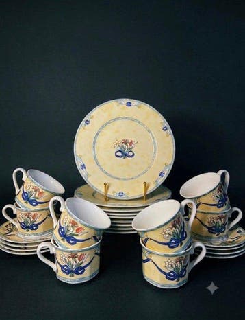 Villeroy & Boch - Koffie- en theeservies (24) - Porselein -