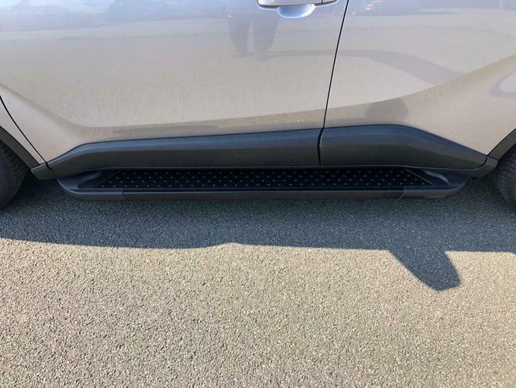 Dacia Spring aluminium treeplanken zwart of grijs/ ACTIE, Auto diversen, Auto-accessoires, Nieuw, Ophalen of Verzenden
