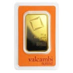 50 gram - Goud - 50g Gold Bar Valcambi - Verzegeld en met, Postzegels en Munten, Edelmetalen en Baren