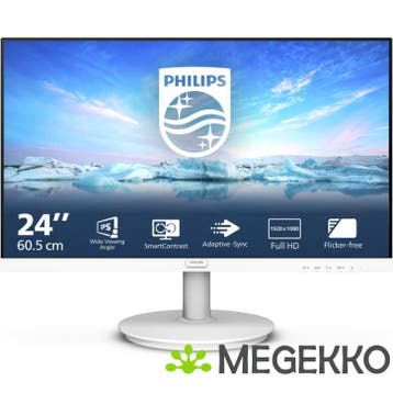 Philips V-Line 241V8AW/00 24  Full HD IPS Monitor, Verzenden, Nieuw, Philips