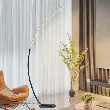 Moderne LED Boog Vloerlamp - Stijlvol Design voor Woonkamer, Verzenden, Nieuw