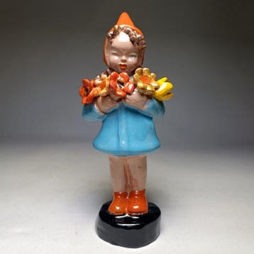 Maria H. Rahmer (1911-1998) - sculptuur, Art Deco Girl with