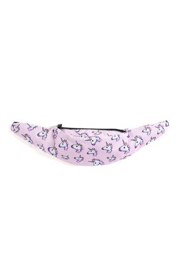 KIMU® Heuptas Eenhoorns Roze Fanny Pack Voorvak Zwarte Band, Ophalen of Verzenden, Nieuw, Overige typen