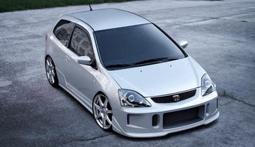 SK-Import Voor Bumper Polyester Honda Civic, Auto-onderdelen, Honda, Voor, Nieuw, Ophalen of Verzenden