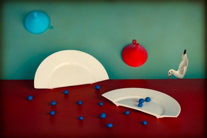 Tere Ormazabal - Bodegón XVI. Serie bodegón con pájaros., Antiek en Kunst, Kunst | Designobjecten